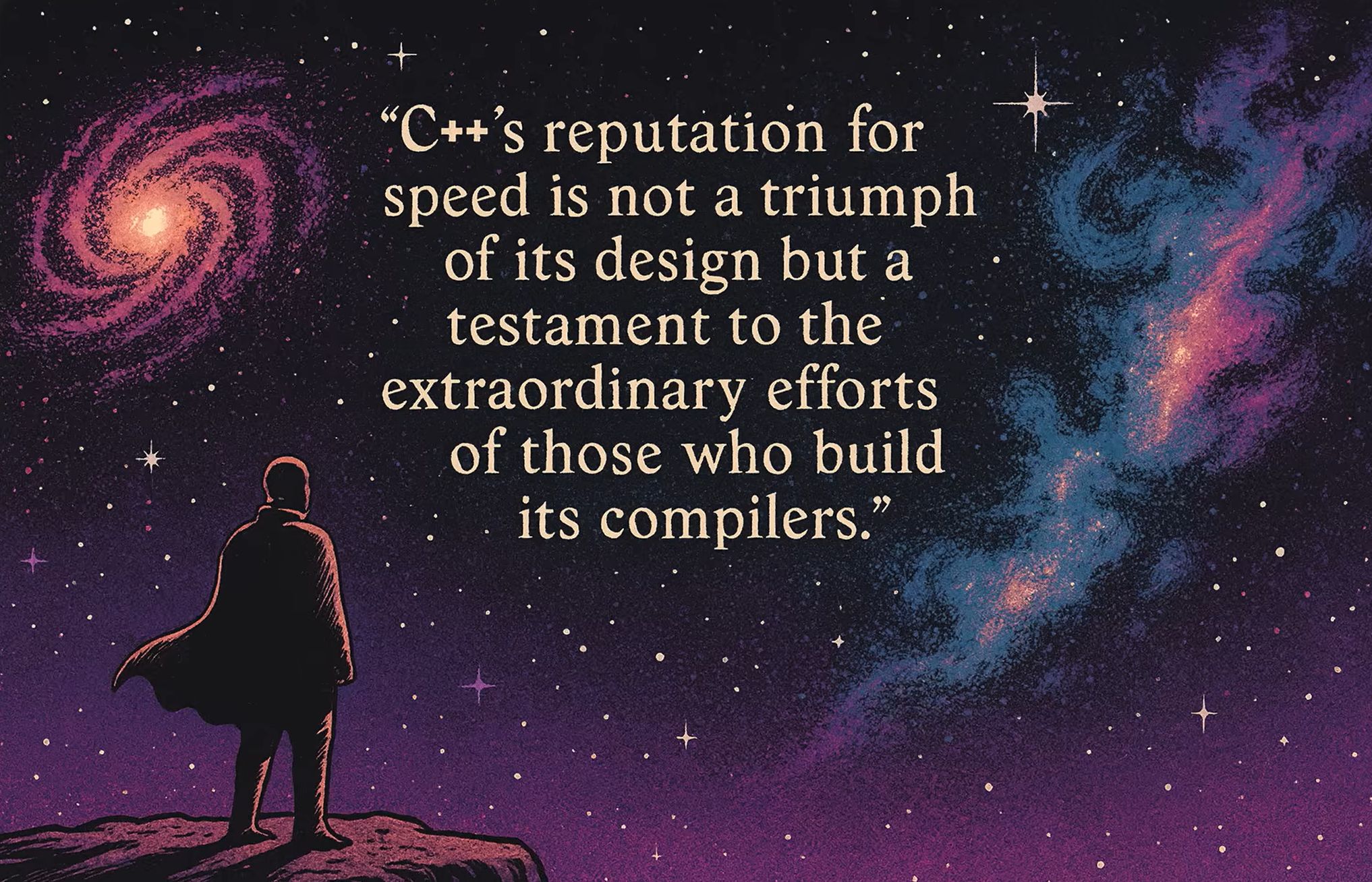 Two hour long "C++ is horrible" rant video