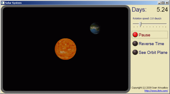 Solar System Screenshot